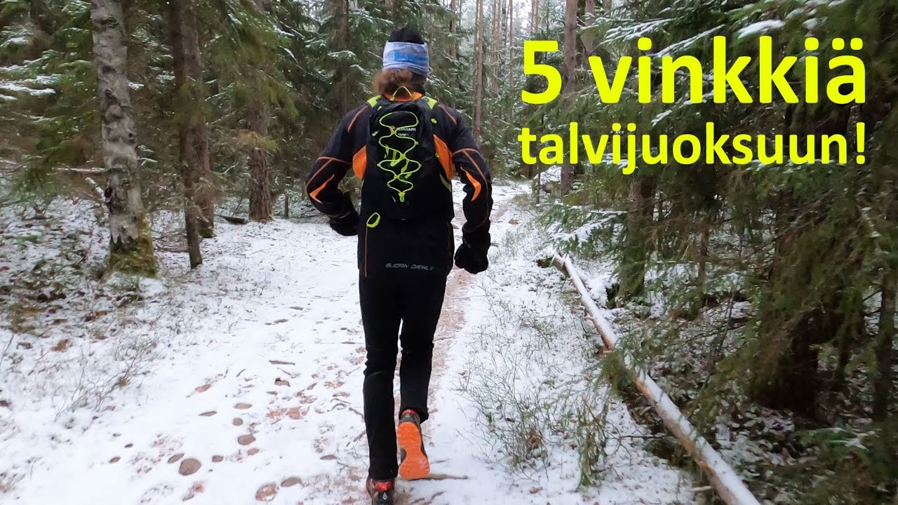 Talvijuoksu - polkujuoksuekspertti Mikael Heermanin 5 vinkkiä!