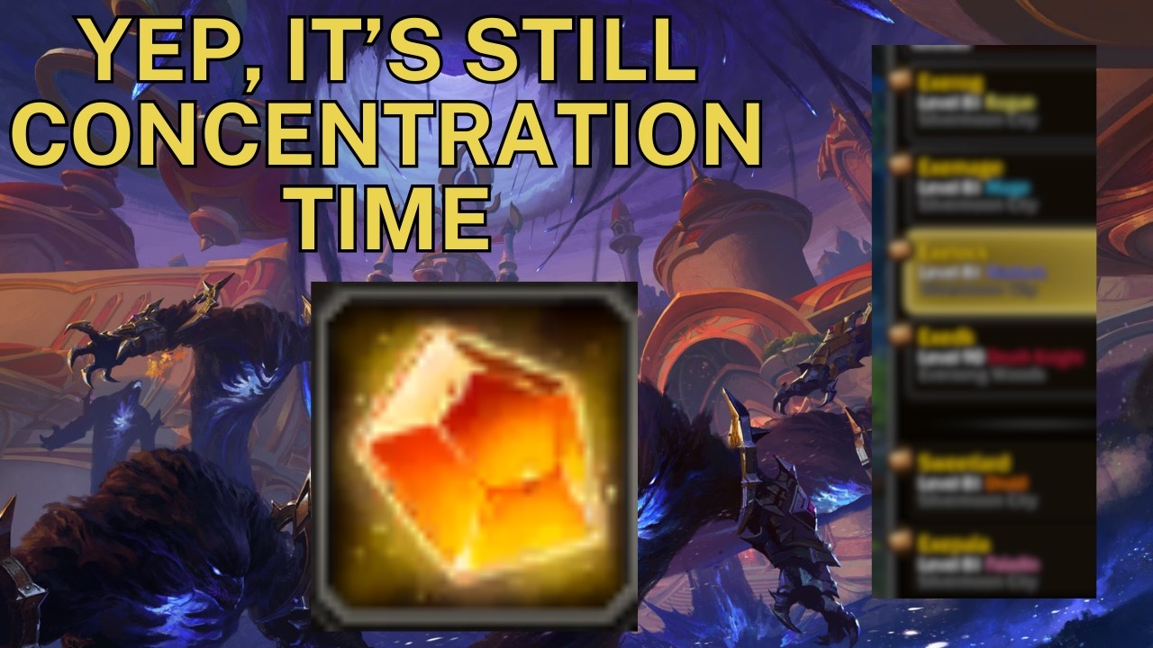 There's a ton of gold in concentration armies yet again!