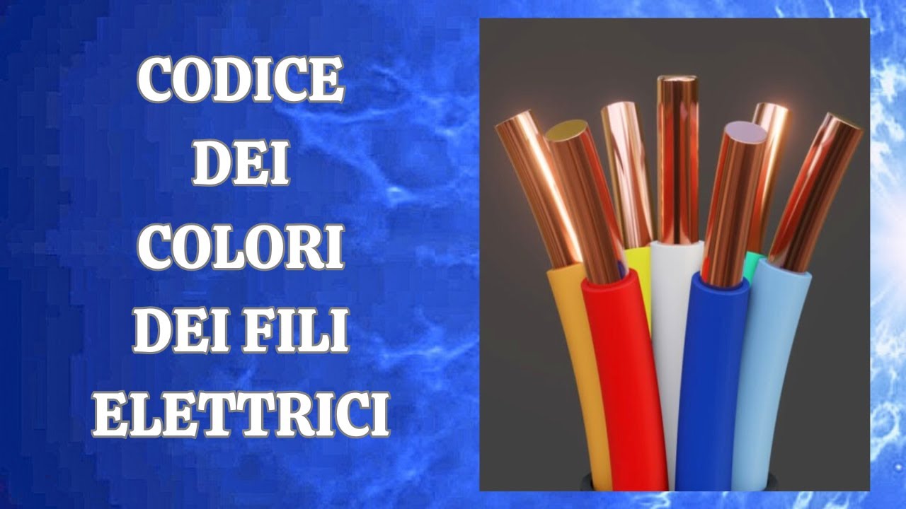 Codice dei colori dei fili elettrici