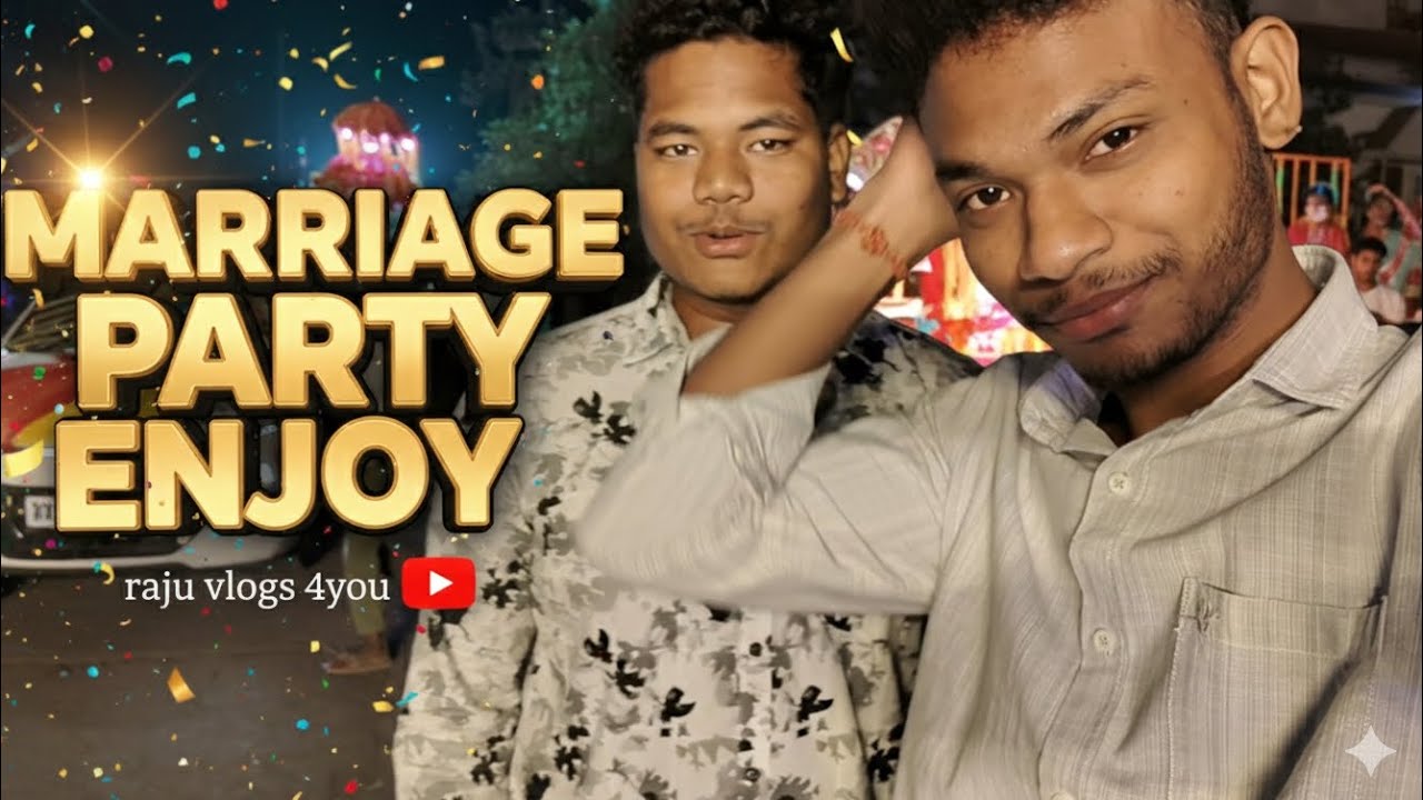 Ajj mamu ke shadi 🕺🏾 me bohot maja aya 🤩 | Raju vlogs 4you 
