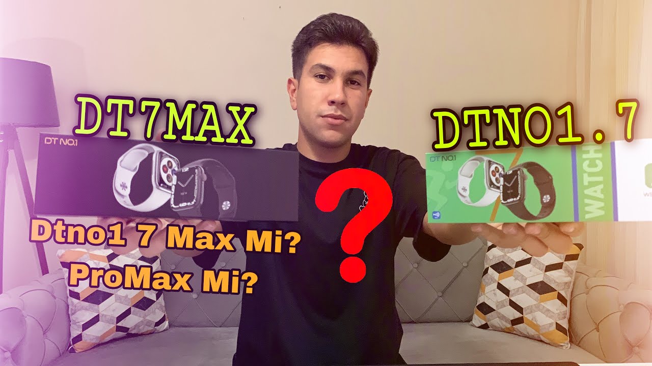 DTNO1.7 Vs. DTNO1.7Max Akıllı Saat Farkları (ProMax Denilebilir Mi?)