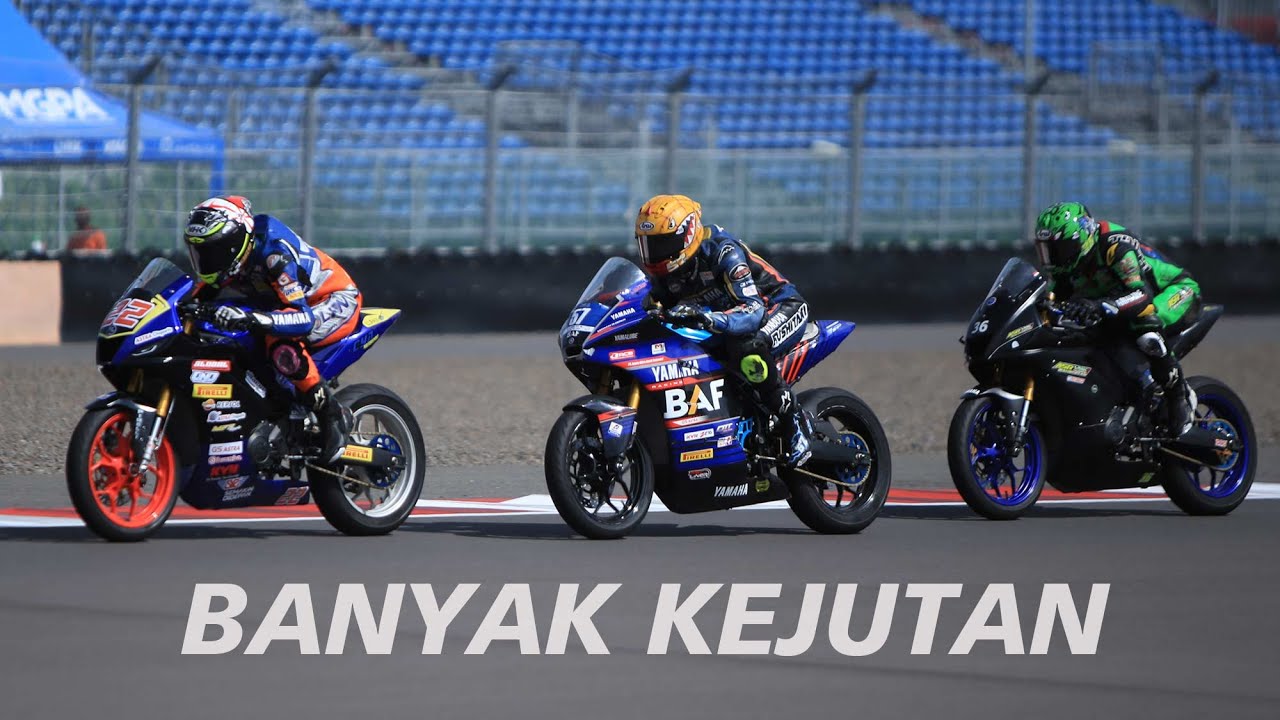 Serunya Race 2 Kelas R25 Profesional Rider Final Yamaha Sunday Race 2023
