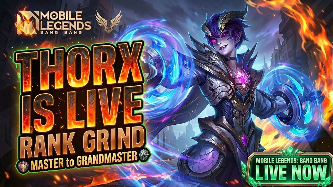 MLBB LIVE 🔴 Master Rank Push to Grandmaster