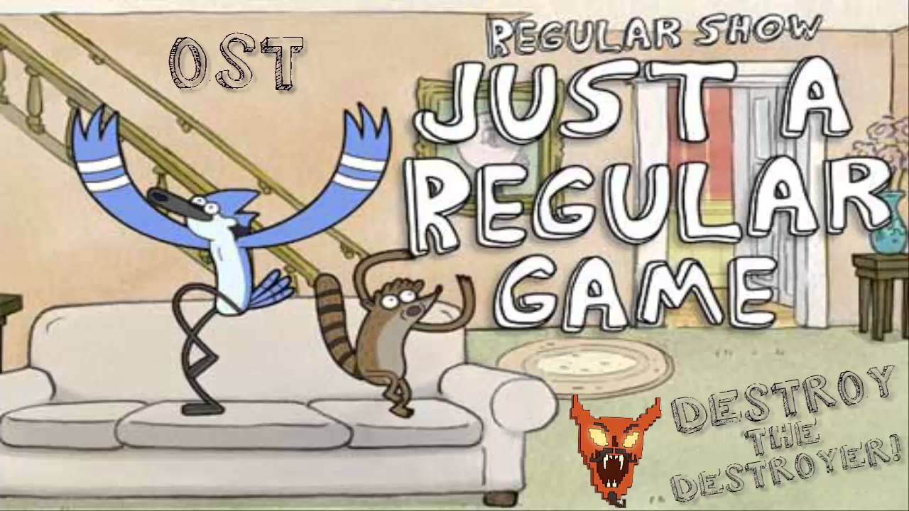Regular Show Just A Regular Game SoundTrack Destroy The Destroyer! - HD