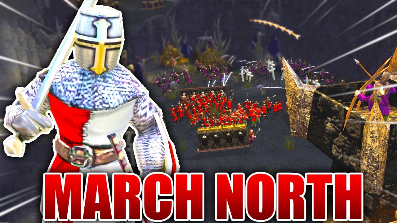 The Treacherous March North!  | Stronghold Legends Custom Map