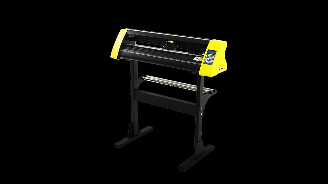 Jinka cutting plotter - PE model working video