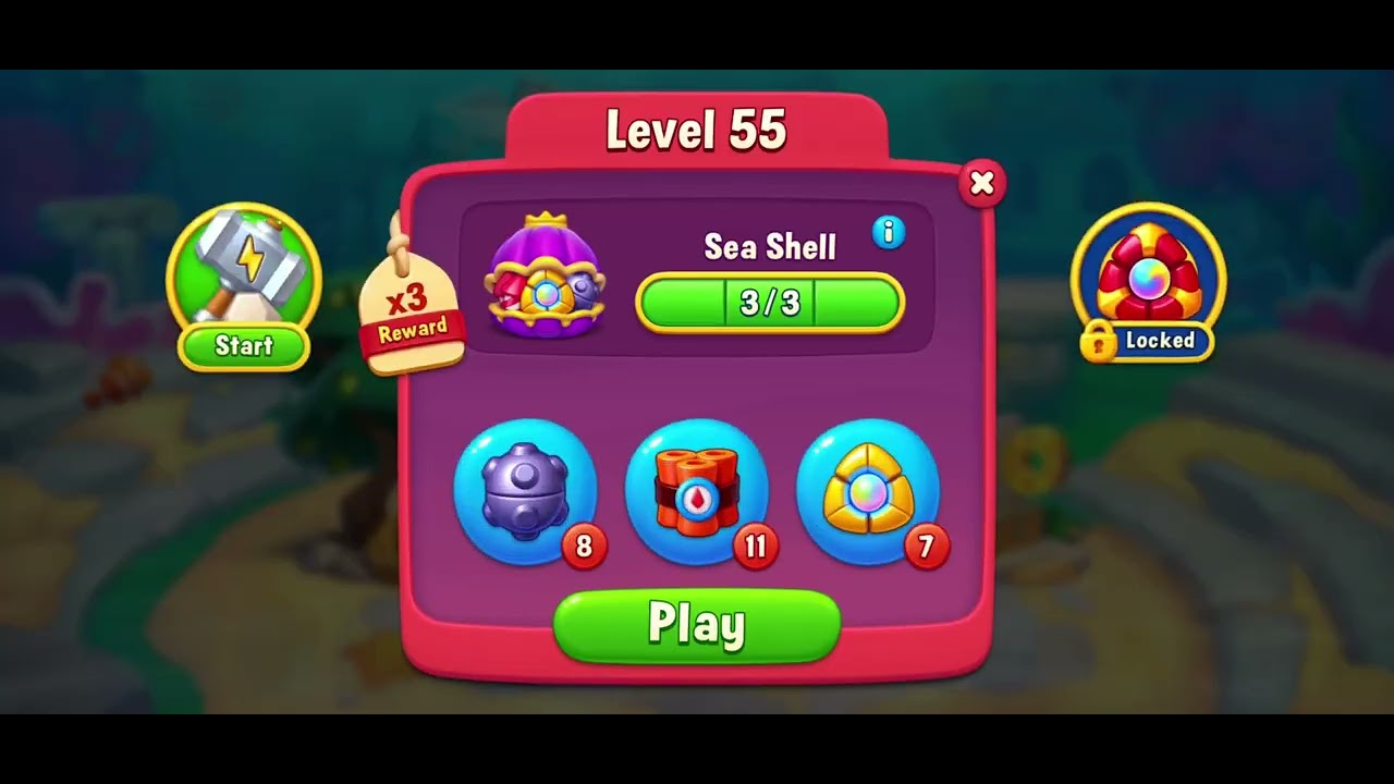 FishDom: Level 51-62 #fishdom