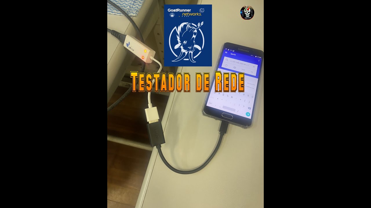 GoatRunner: testador de redes utilizando celulares