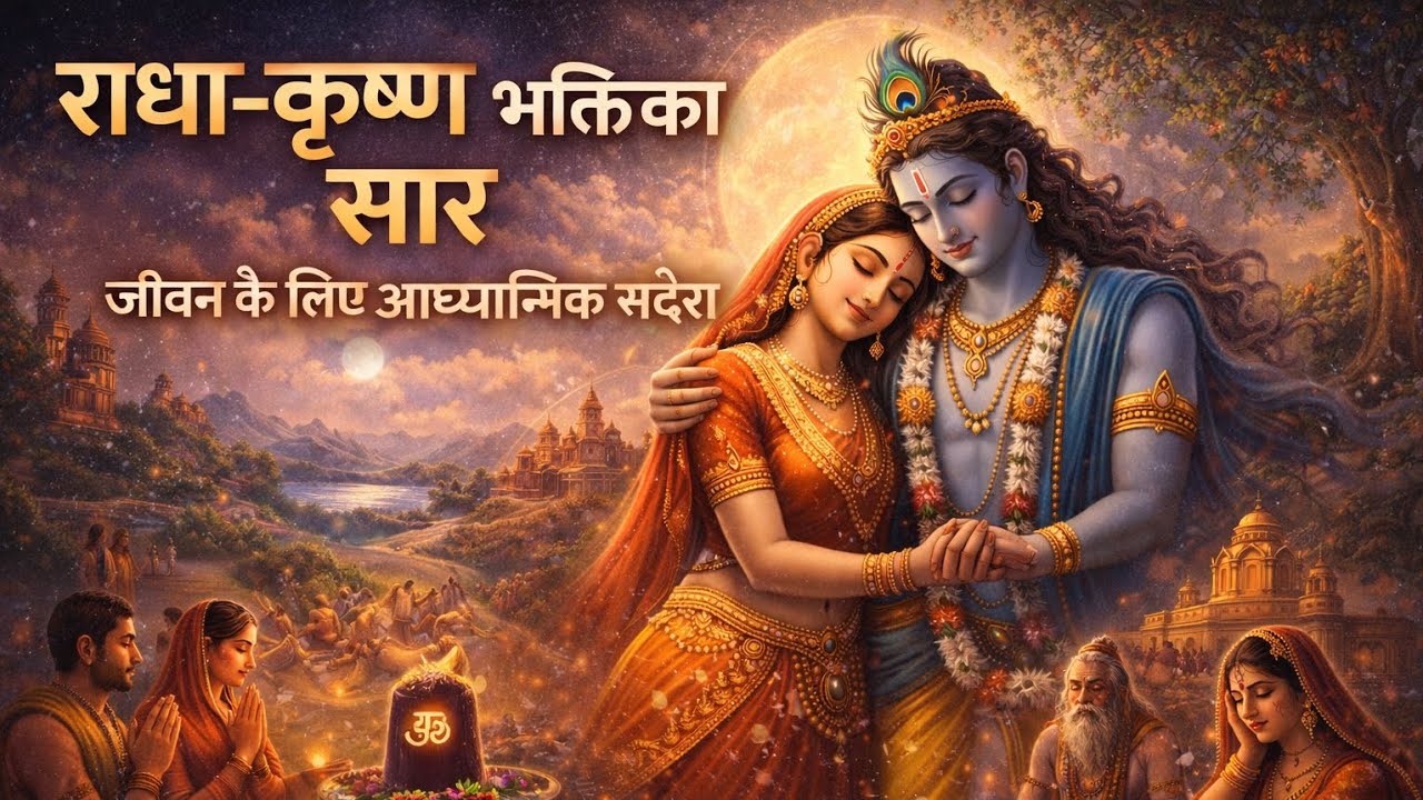 राधा-कृष्ण प्रेम का आध्यात्मिक रहस्य ❤️ Bhakti, Virah & Vrindavan Explained #shreekrishna #vrindavan