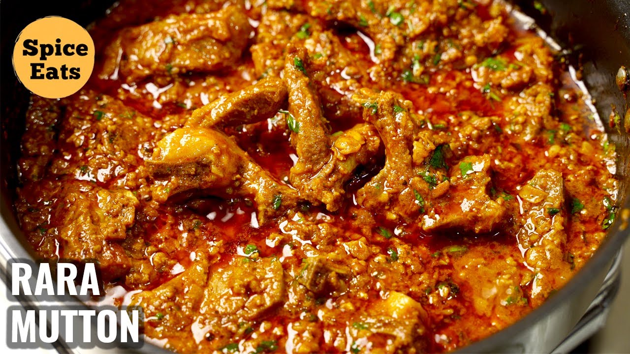 RARA MUTTON CURRY | RARA GOSHT | MUTTON RARA | MUTTON RARA GOSHT