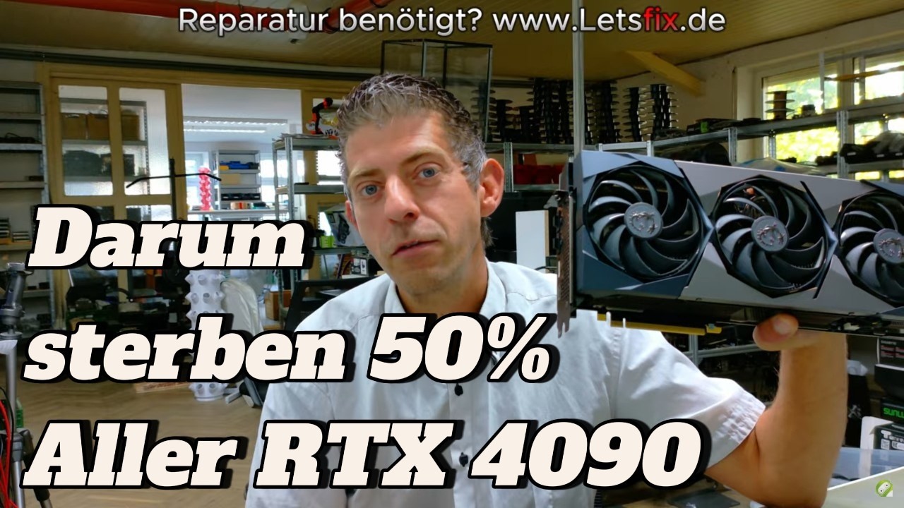 Kauf lieber keine MSI RTX 4090 Grafikkarte | Diagnose & Reparatur