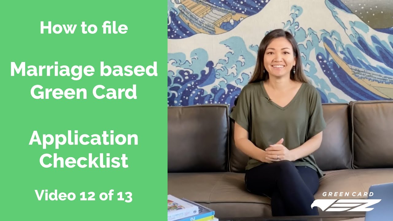 Application Checklist, Marriage based Green Card