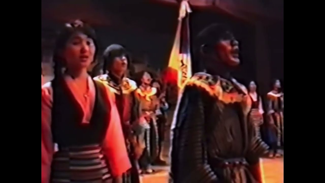 The Oldest drum dance of Tibet
