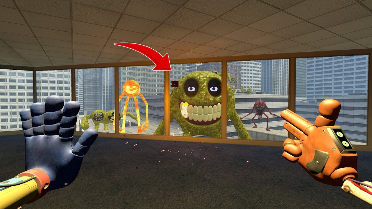 Roblox sprunki Innyume Smiley's Stylized Nextbot vs Italian brainrot and more In Garry's Mod