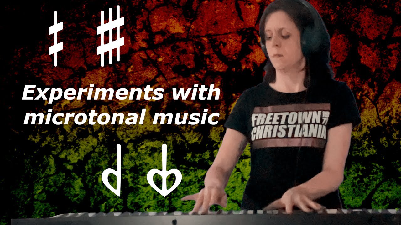 Experiments with microtonal music
