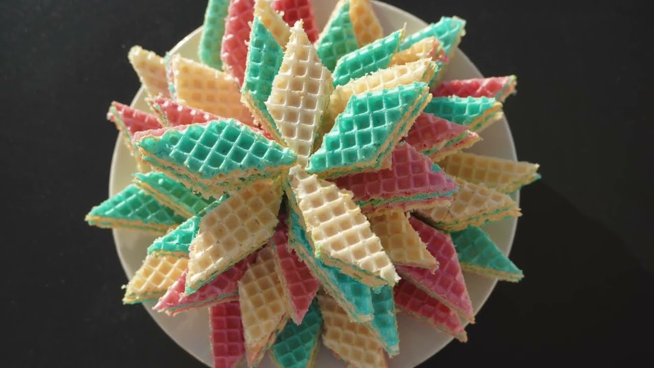 Ukrainian Wafer Cake with Caramel