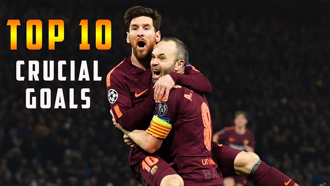 Top 10 Crucial Goals By Lionel Messi With Commentary HD