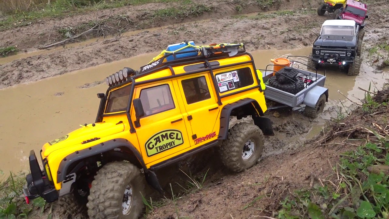 Радиоуправляемый и не очень offroad. Traxxas trx4 defender, g500 , sport, bronco