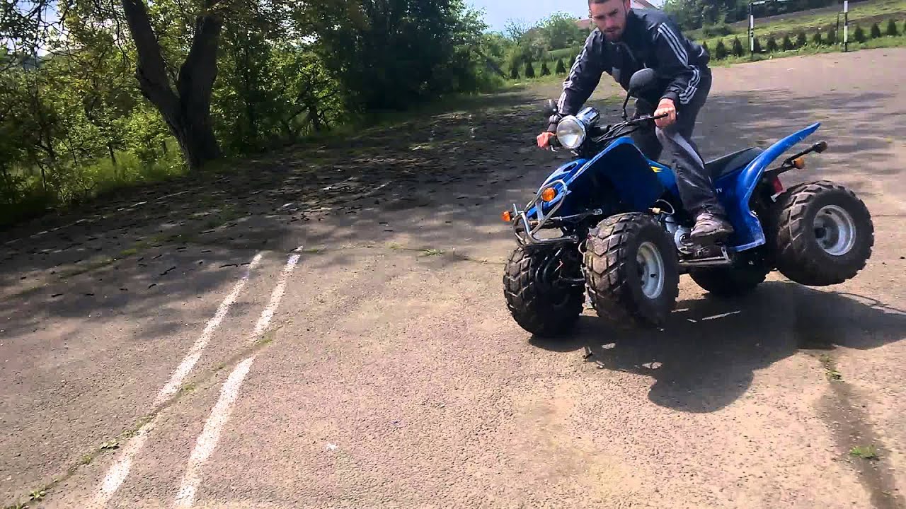 Quad(ATV) Mali Trtka Na Dva Tocka !