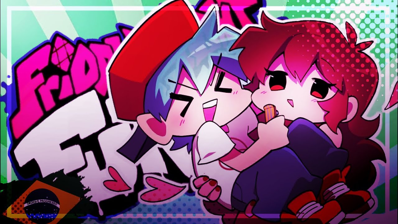 Como se conheceram | Friday Night Funkin - Comic Dub BR | Saky