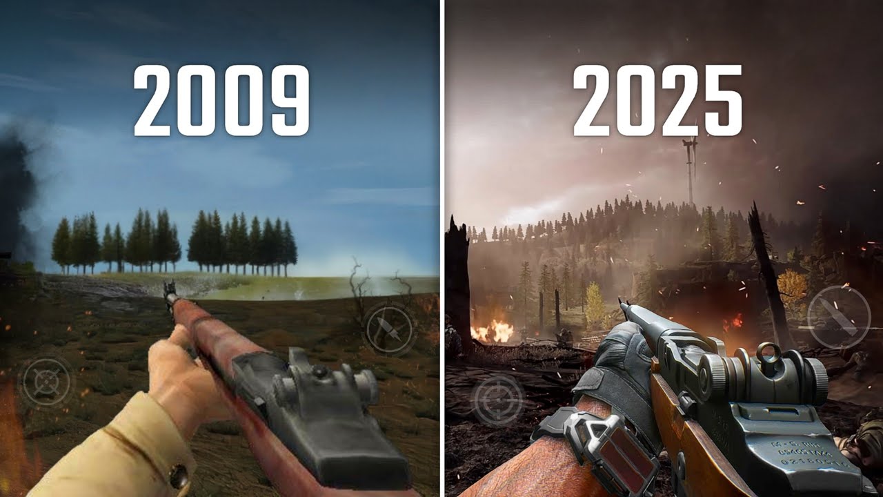 Evolution of Mobile FPS Games 2009-2025