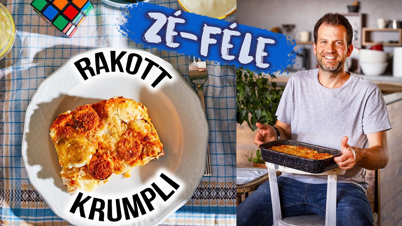 Zé-féle rakott krumpli BESAMELLEL 🤩👌