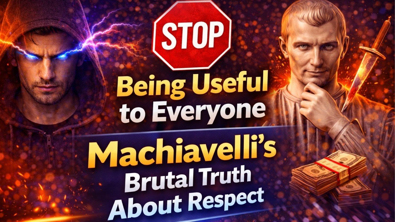 STOP Being Useful to Everyone | Machiavelli’s Brutal Truth About Respect