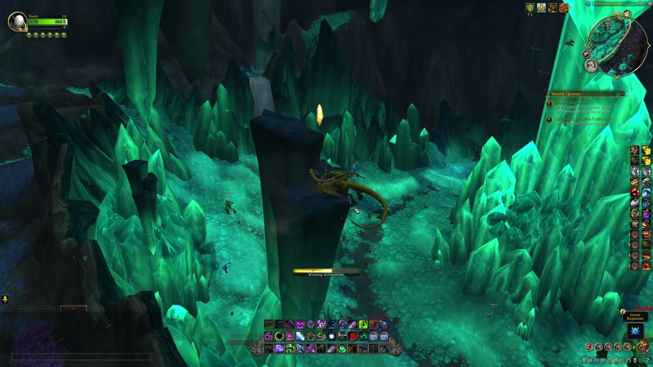 Crystal-encased Chest - How to Open, WoW Dragonflight 10.1 [Treasures of Zaralek Cavern]