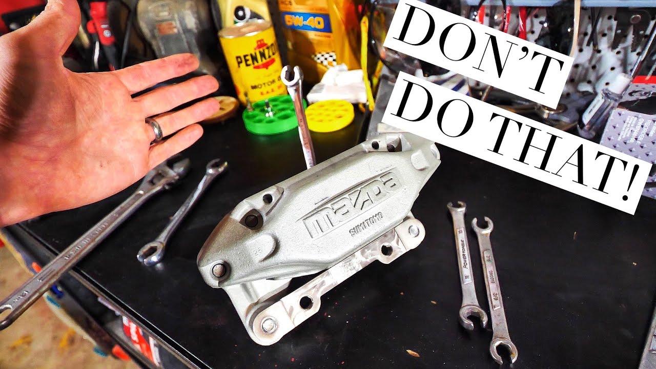 DON'T USE THAT WRENCH ON THAT!!!!!
