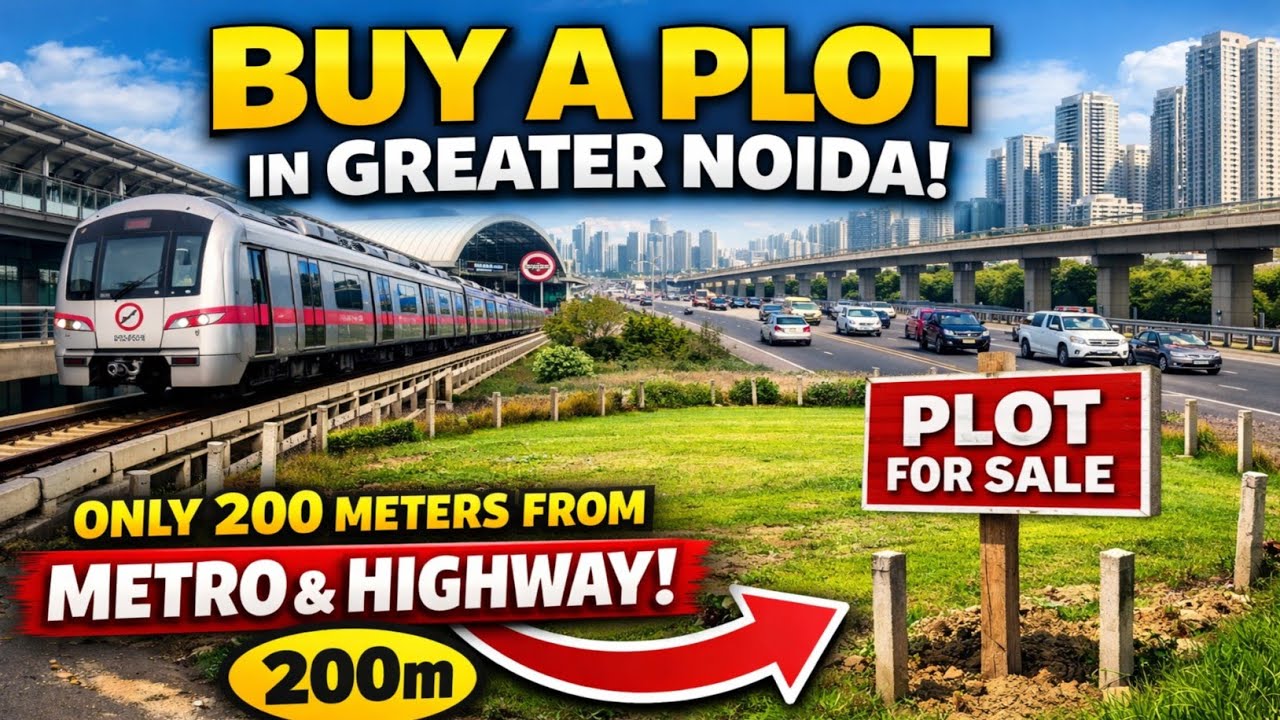 Greater Noida Plots, Plots near Metro, Real Estate Greater Noida 2026, Property near Pari Chowk