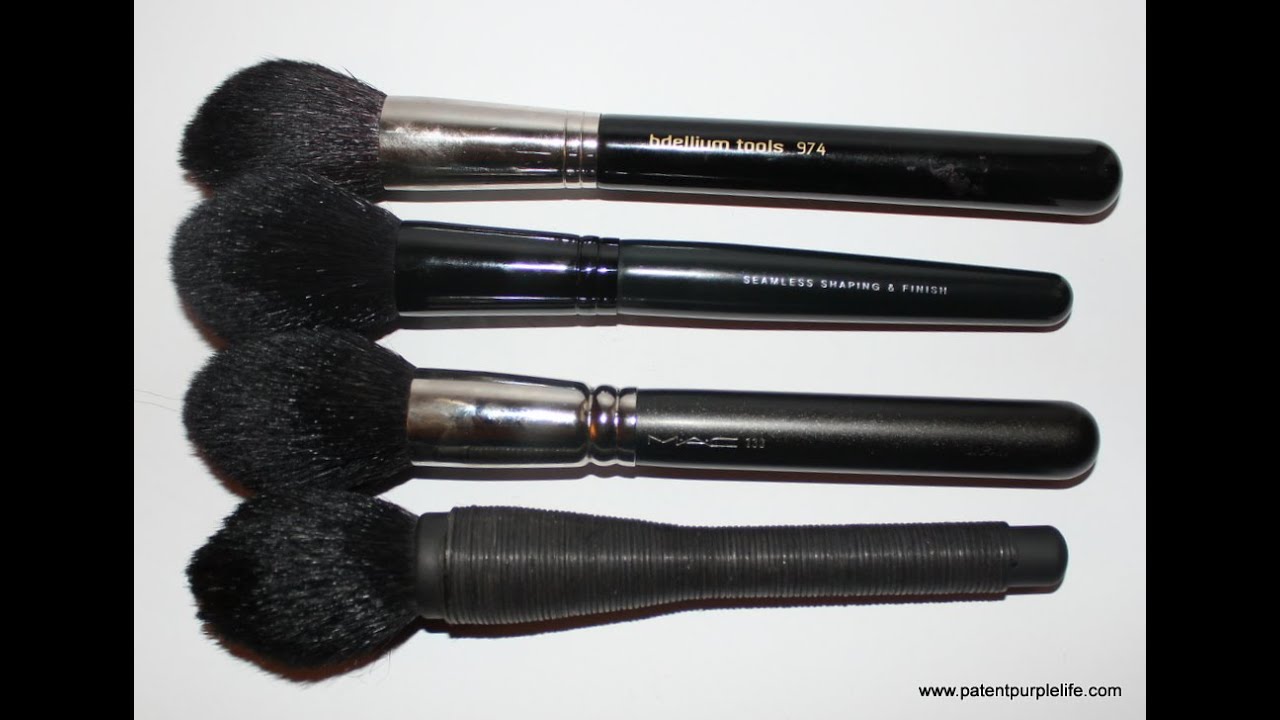 Tulip Shaped Face Brushes feat NARS and MAC