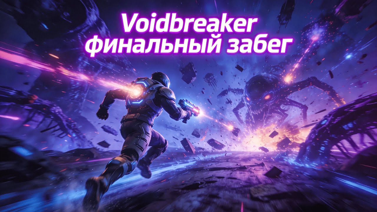 Интересный рогалик-шутер. Voidbreaker - Финал игры (Запись стрима)