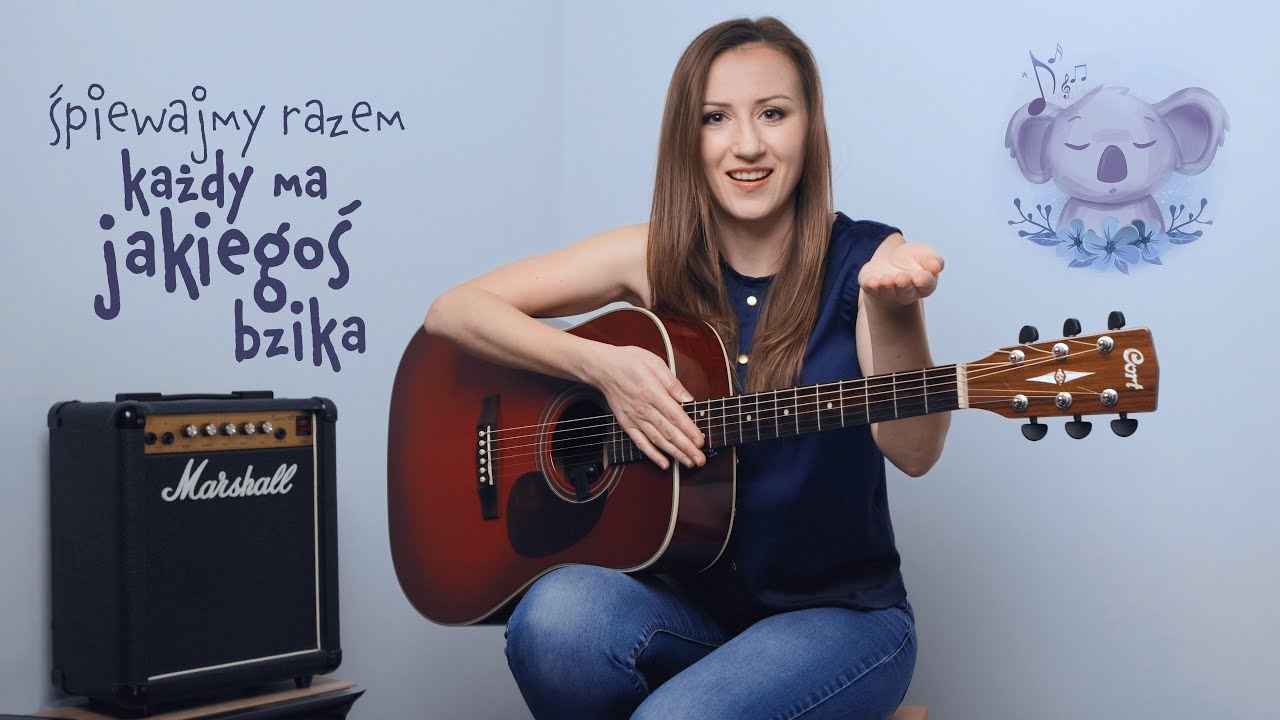 Koala Śpiewa - KAŻDY MA JAKIEGOŚ BZIKA (Domowa Piosenka) || Piosenki dla DZIECI || wersja do nauki