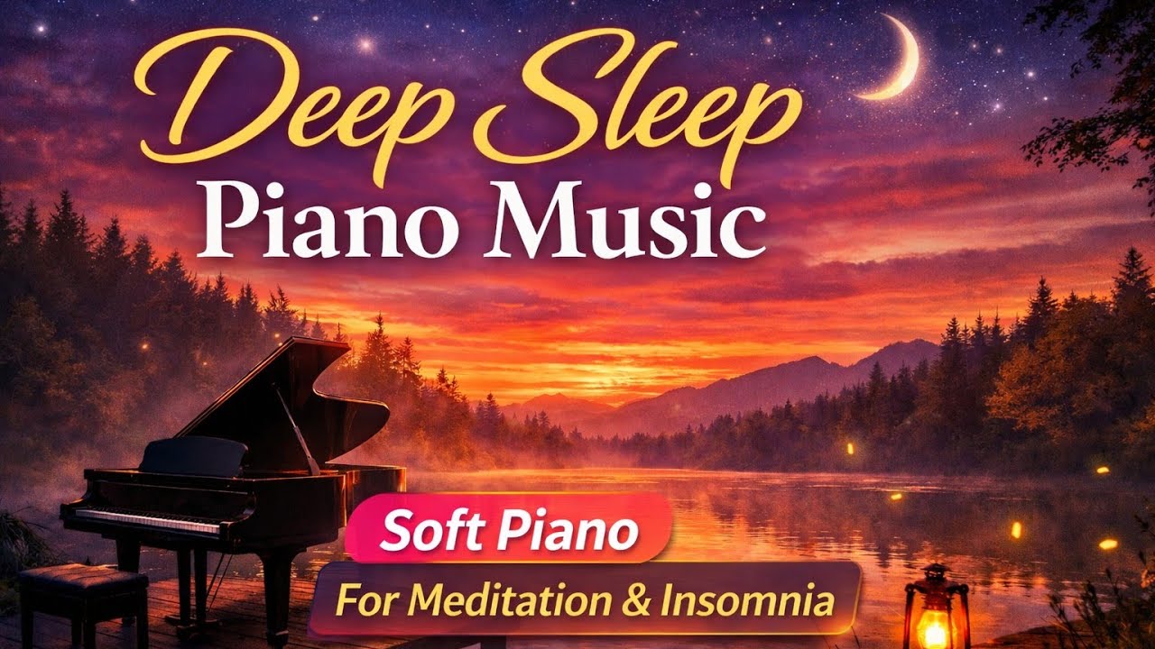 Deep Sleep Piano Music – Soft Piano for Relaxation, Meditation and Insomnia