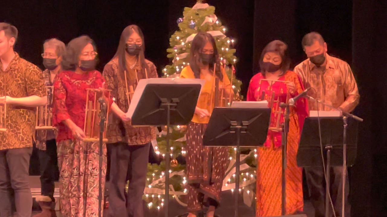 O Holy Night - Vancouver Indonesian Angklung /HFAN #christmas #angklung #oholynight