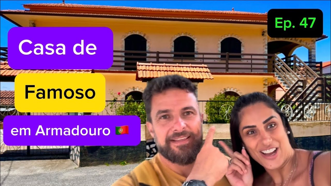 Visitando amigos e conhecendo a casa de Tony Carreira em Armadouro 🇵🇹 #brasileirosemportugal #top