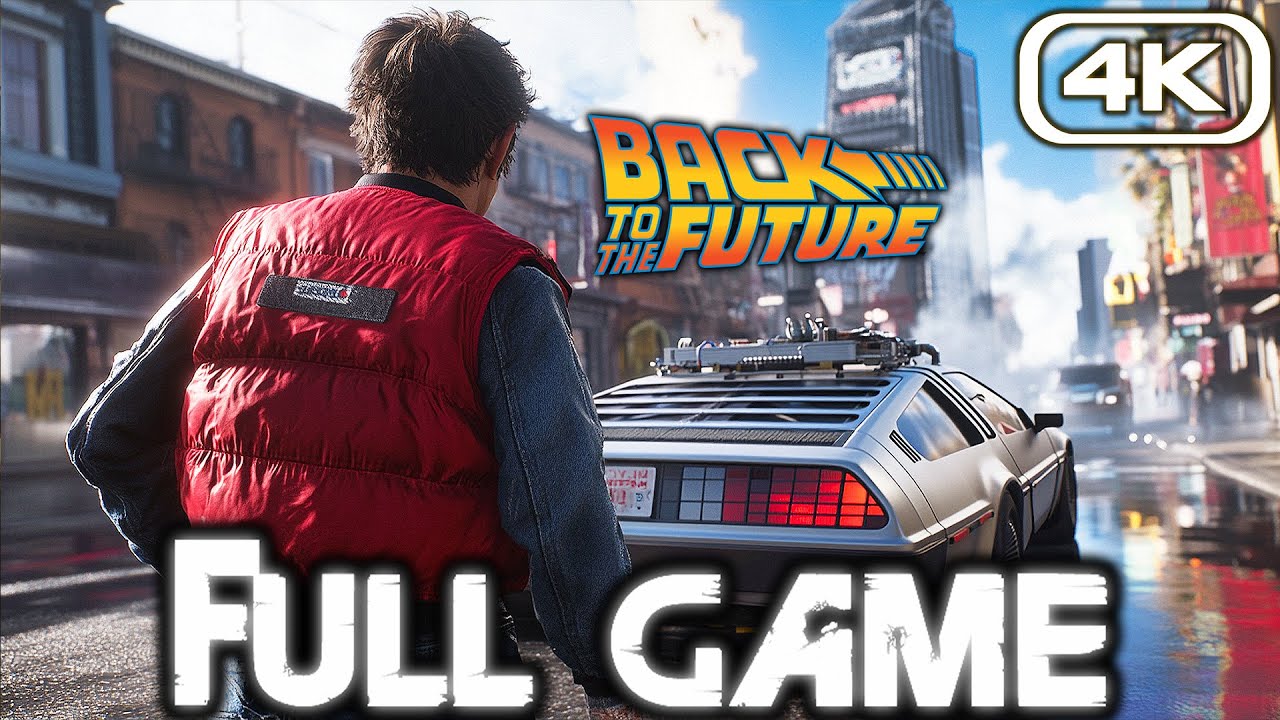BACK TO THE FUTURE Gameplay Walkthrough FULL GAME (4K 60FPS PC) No Commentary