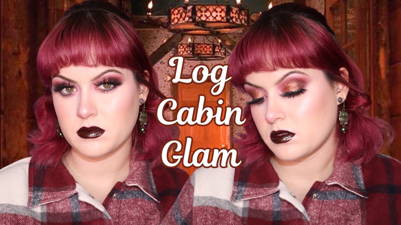 Log Cabin Glamour Makeup Look