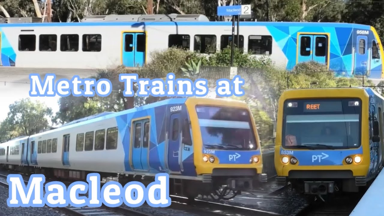 Metro Trains at Macleod
