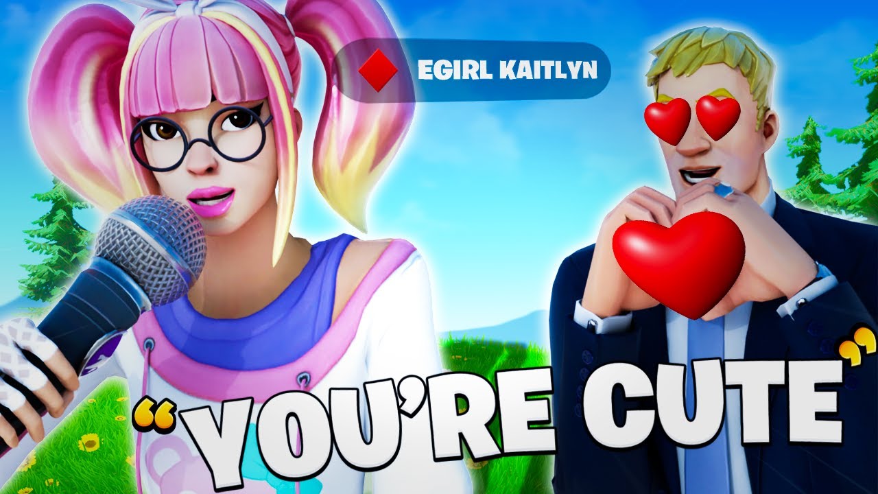 GIRL VOICE Trolling as an E-Girl in Fortnite Using a Soundboard! (They fell for it...)