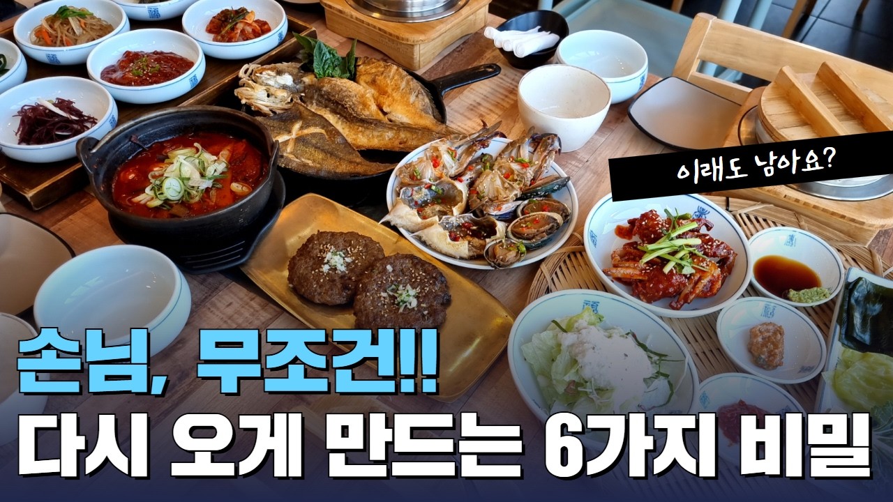일6만원에서 월1억3천까지 팔아본 업주가 말하는 손님 늘리는 방법 #식당운영의신 #식당창업민쿡 #주방설계민쿡