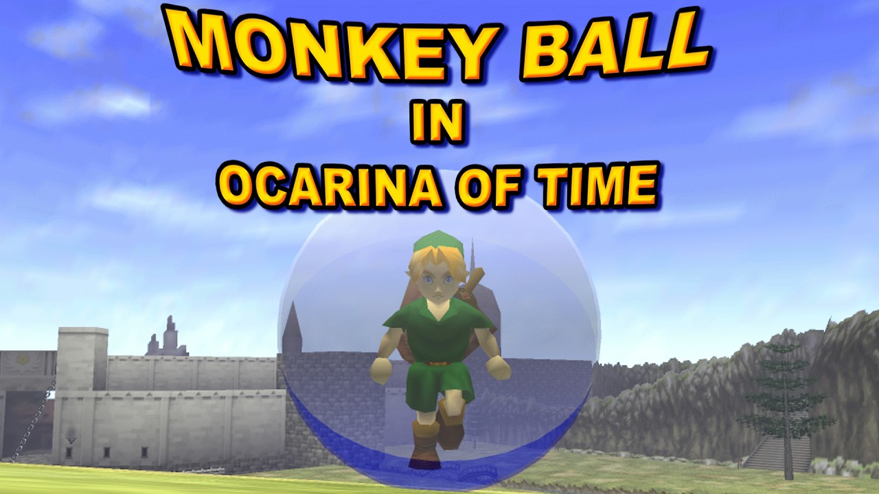 They See Link Rollin’- Super Monkey Ball in OOT
