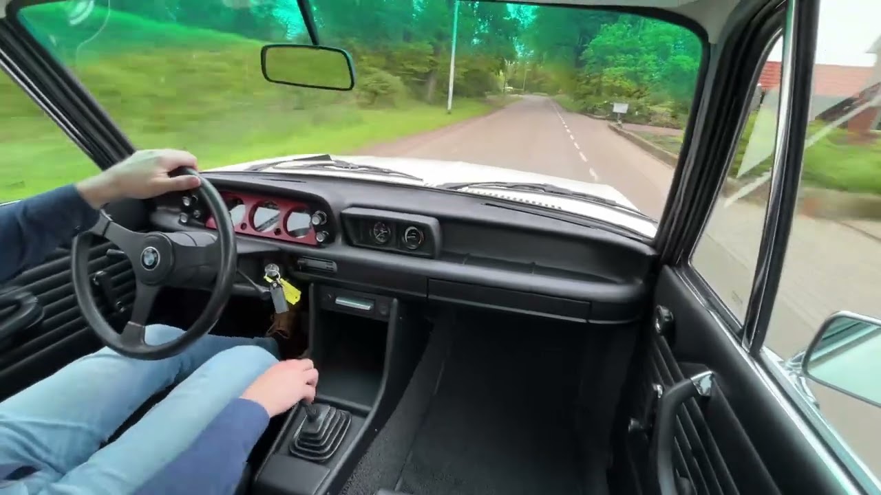 BMW 2002 Turbo - Driving Video - Full Restoration by Oldenzaal Classics