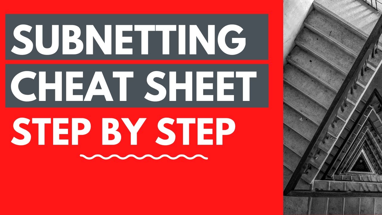 How To Calculate Subnet Mask | How To Subnet Ipv4 | Subnetting Cheat Sheet Steps 1-5