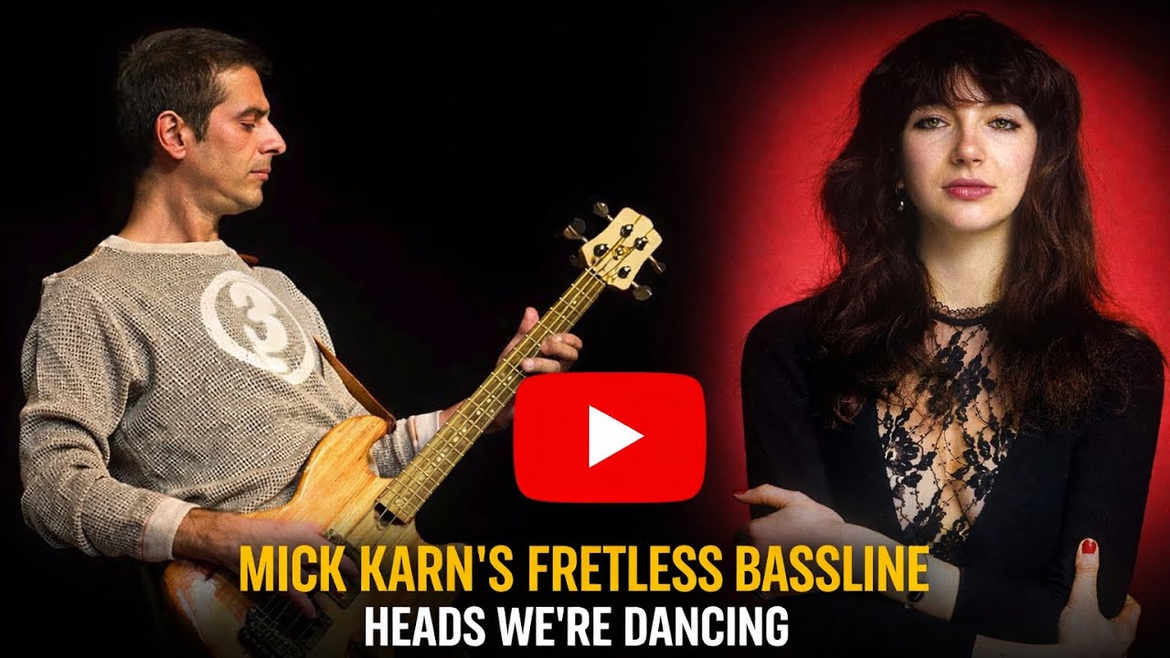 Урок игры на бас-гитаре от Мика Карна - Heads We're Dancing - Кейт Буш