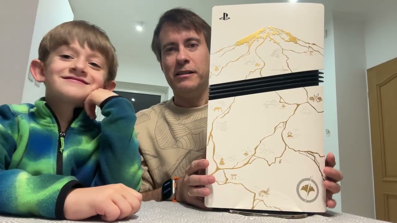 Ghost of Yotei PS5 - unboxing edycja kolekcjonerska, pad i panele boczne do Pro
