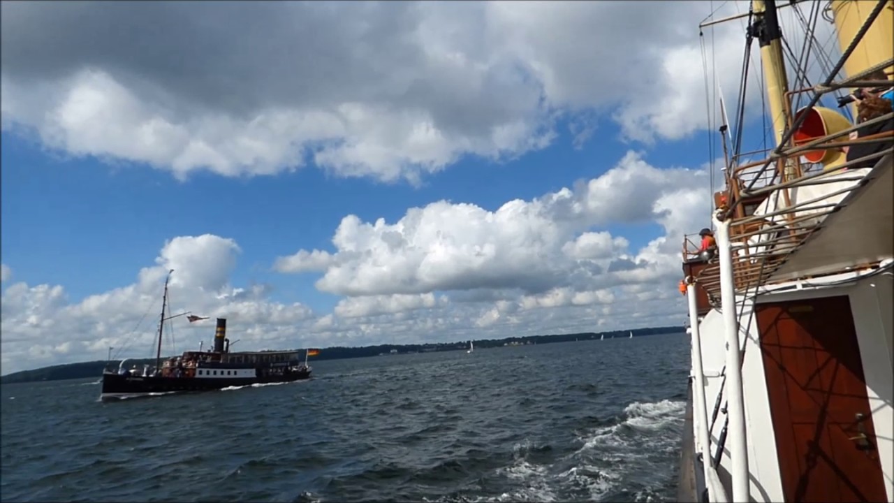 Flensburger Dampfrundum : Mit dem Dampfschiff  