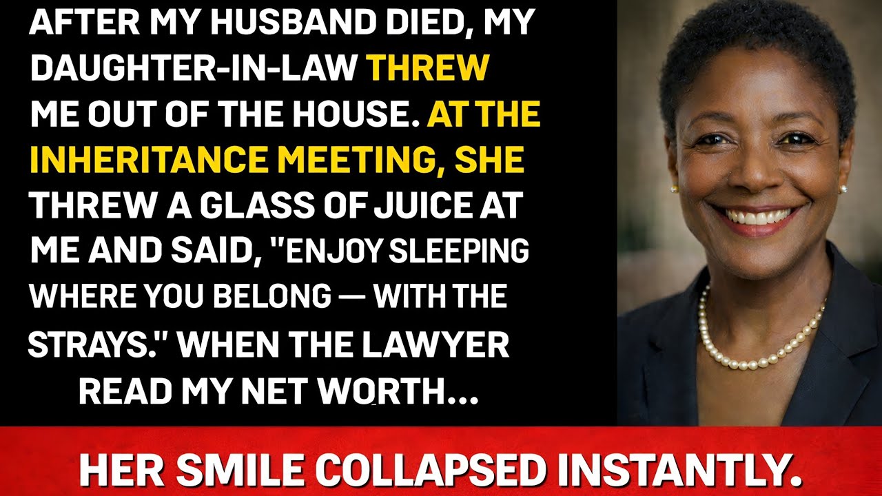 AFTER MY HUSBAND DIED, MY DIL THREW ME OUT AND SAID: 