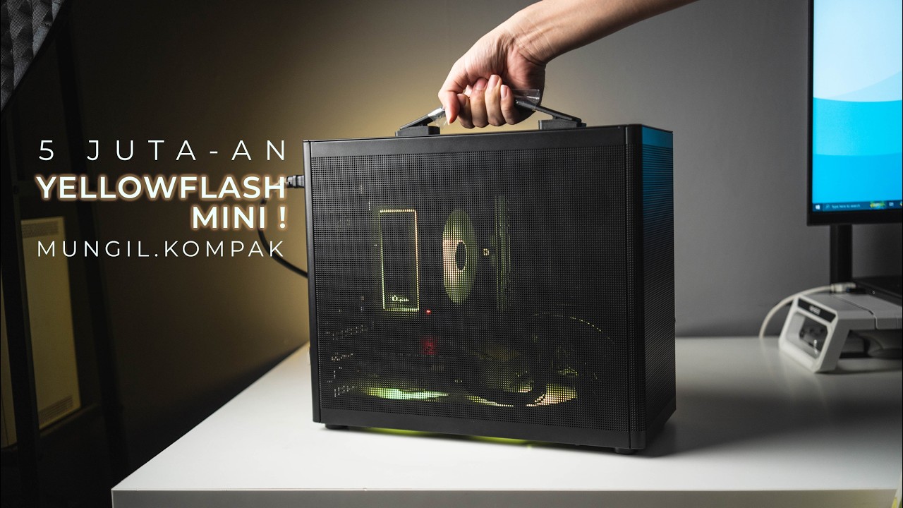 Mini PC 5 juta ideal buat kerja/ngegame di kafe! Rapi & Super kompak (feat. Tecware Fusion 3)