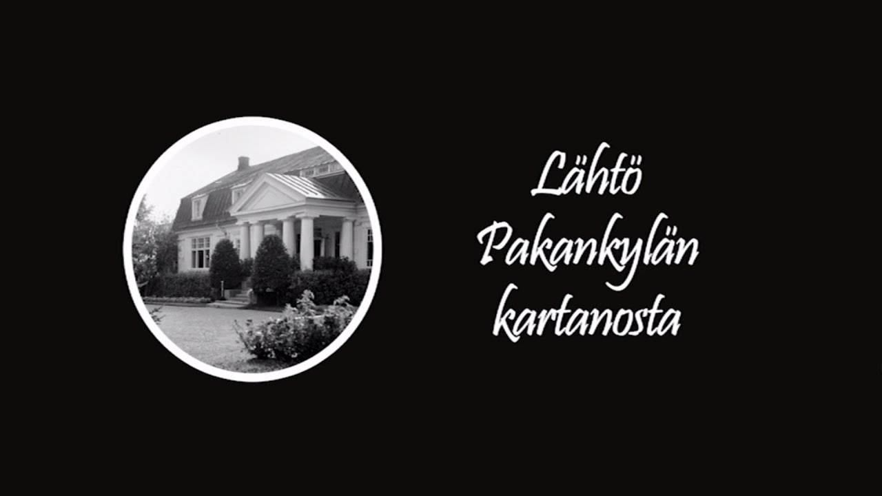 Lähtö Backbyn kartanosta - Historia - Backbyn Kartano Espoo